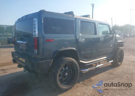 2005 Hummer H2 Suv z USA, uszkodzony, nr VIN 5GRGN23U15H105311